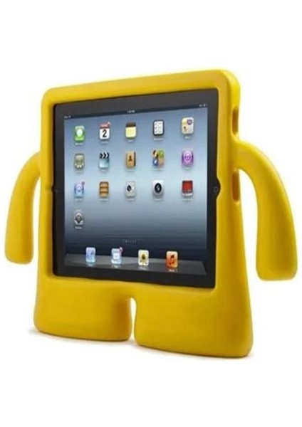 Galaxy Tab 4 7.0 T230 Figürlü Silikon Çocuk Tablet Standlı Kılıf