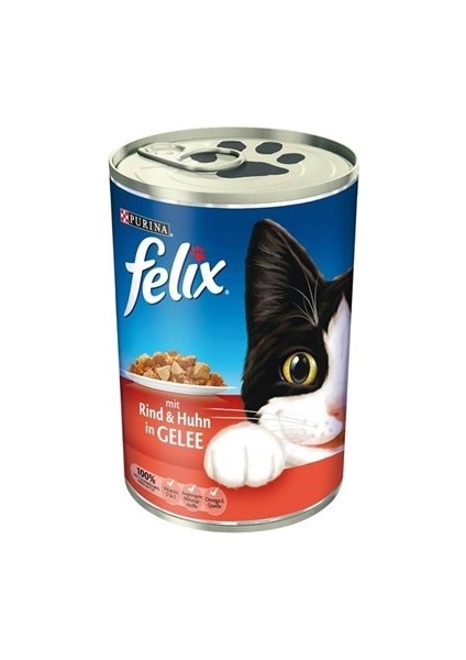 Purina Felix Sığır Etli Kedi Konservesi 400 gr