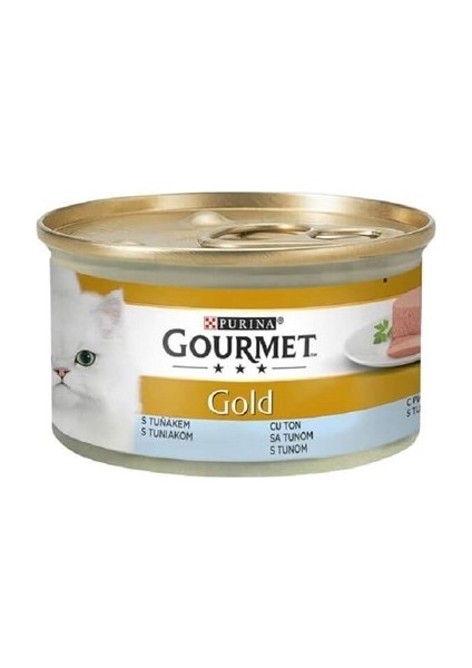 Proplan Gourmet Gold Kıyılmış Ton Balıklı Kedi Konservesi 85 gr
