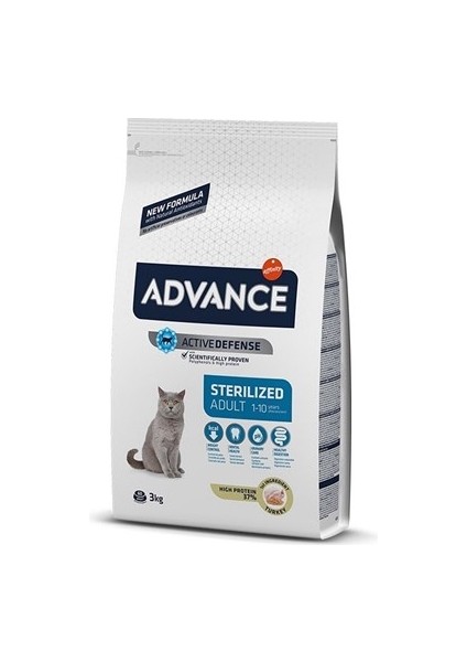 Cat Sterilized Hindili Kısır Kedi Maması 1,5 kg