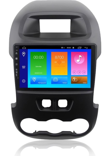Ford Ranger Carplay Multimedya Oem Android 10 Teyp 2+16 - NAV-7738