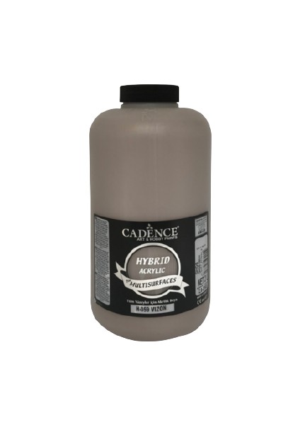 H-059 Vizon Hybrid Multisurfaces Akrilik Boya 2000 ml