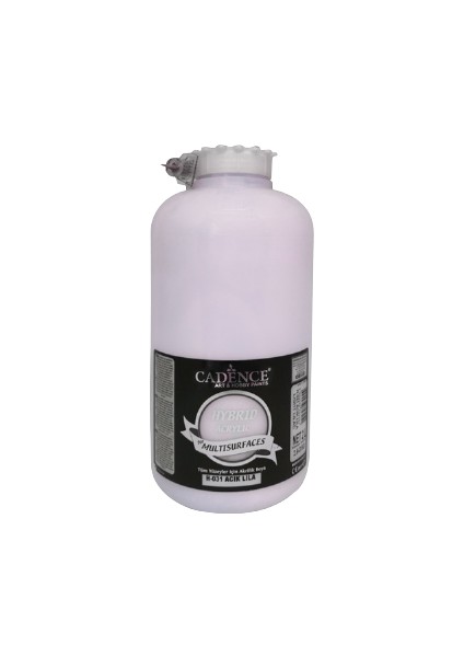 H-031 Açık Lila Hybrid Multisurfaces Akrilik Boya 2000 ml