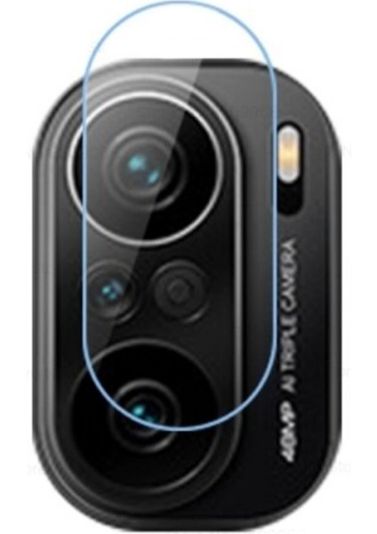 Xiaomi Poco F3 Kamera Lens Koruyucu Nano Şeffaf Renksiz