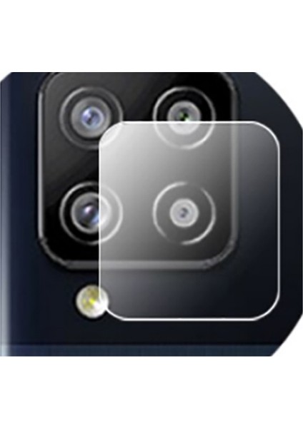Samsung Galaxy M12 Kamera Lens Koruyucu Nano Renksiz