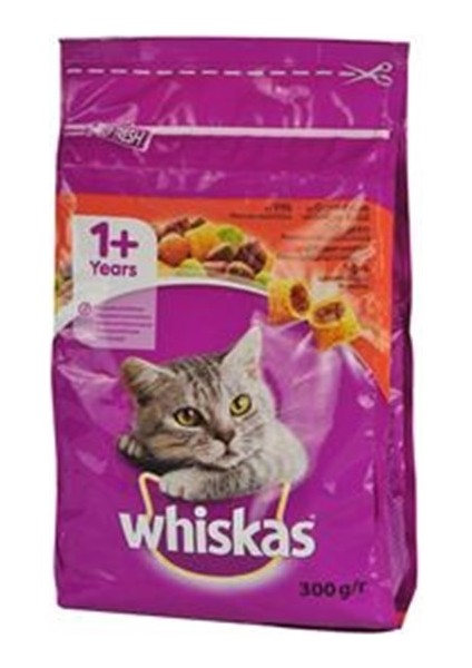 Biftekli Havuçlu Kuru Kedi Maması 300 gr