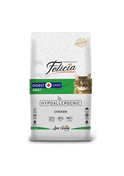 Yetişkin Tavuklu-Hamsili Kedi Maması 12 kg