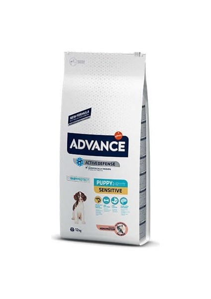 Somon ve Pirinçli Hassas Yavru Köpek Maması 12 kg
