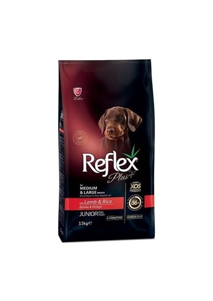 Plus Kuzulu Pirinçli Yavru Köpek Maması 3 kg