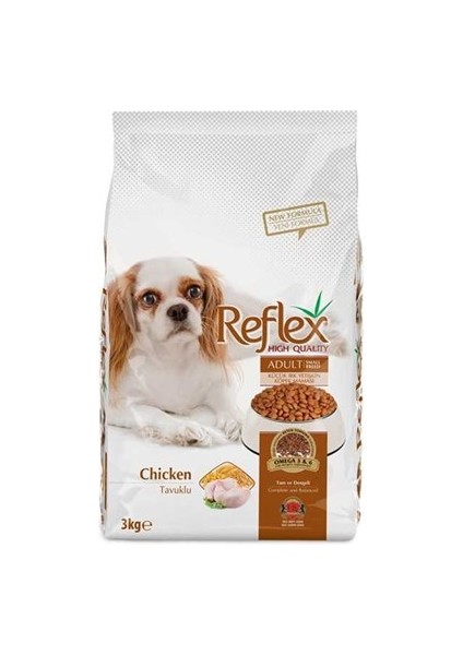 Küçük Irk Tavuklu Yetişkin Köpek Maması 3 kg