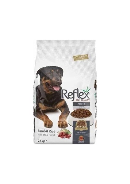 Kuzulu Pirinçli Yetişkin Kuru Köpek Maması 3 kg