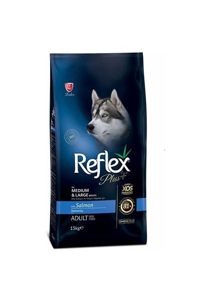 Plus Somonlu Köpek Maması 3 kg