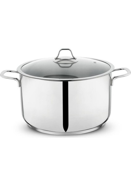 Held 28 cm Cam Kapaklı Derin Tencere