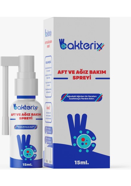 Aft ve Ağız Bakım Spreyi 15 ml