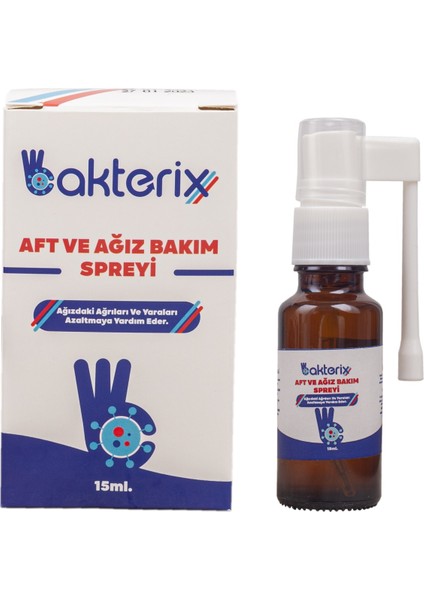 Aft ve Ağız Bakım Spreyi 15 ml