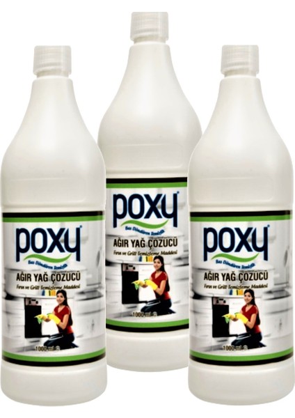 Ağır Yağ Çözücü 1 Lt x 3 Adet