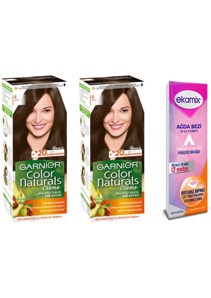 Color Naturals Set Boya 4 Kahve 2 Adet