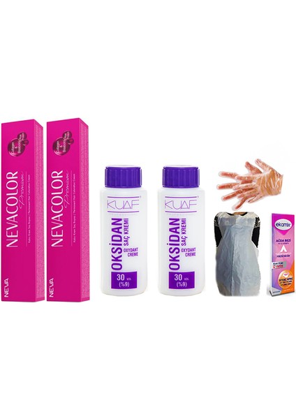 Neva Color Boya 11-00 Extra Açık Platin 2 Ad-Oksidan 30 Volum 2 Ad