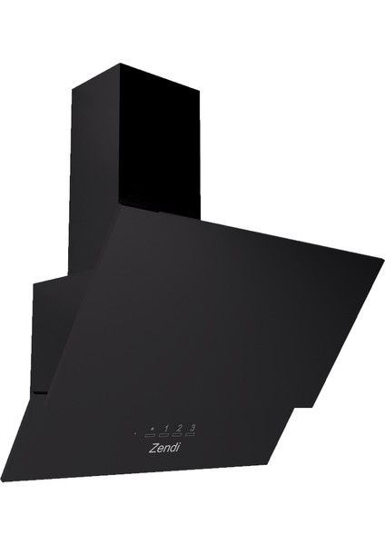 ZD1011B Siyah Ankastre Cam Davlumbaz