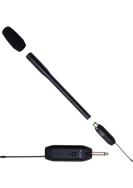 Magıcvoıce MV-19603 Uhf Kablosuz Mikrofon(Foto Ma-Tlf Kamera)
