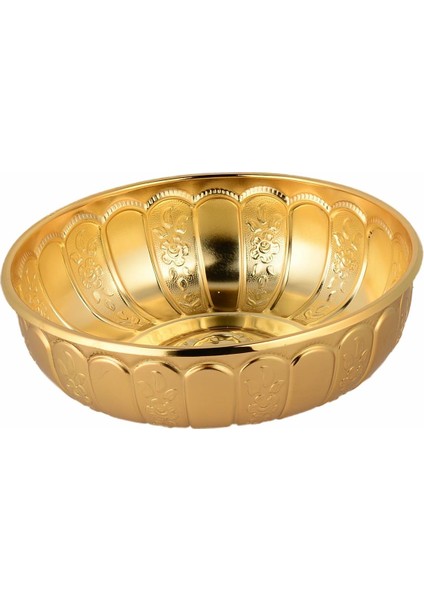 Hamam Kına Tası Osmanlı Motifli Nostaljik Altın