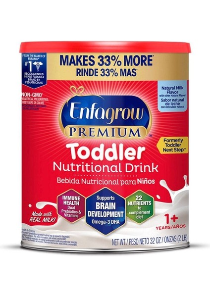 Enfamil Enfagrow Toddler Next Step Non-Gmo 1-3 Yaş Mama 907 gr