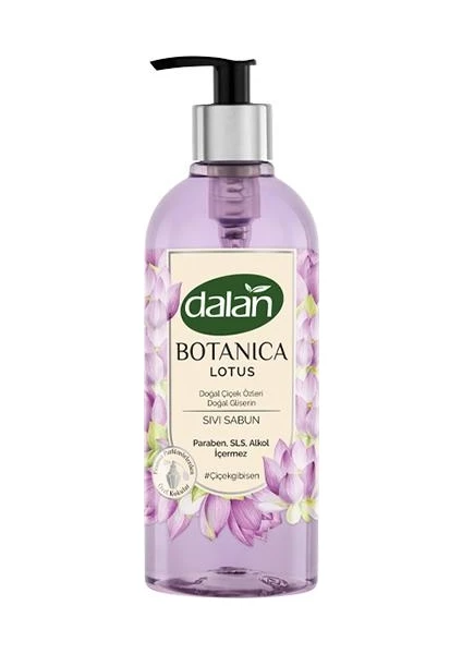 Botanica Sıvı Sabun Lotus Çiçeği Kokulu 500 ml Sıvı Sabun