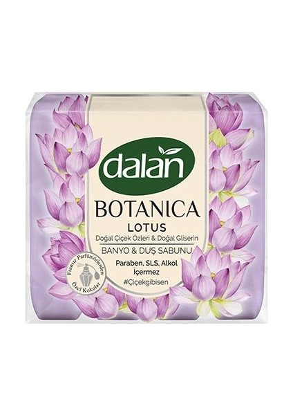 Botanica Duş Sabunu Lotus Çiçeği Kokulu 150X4 gr