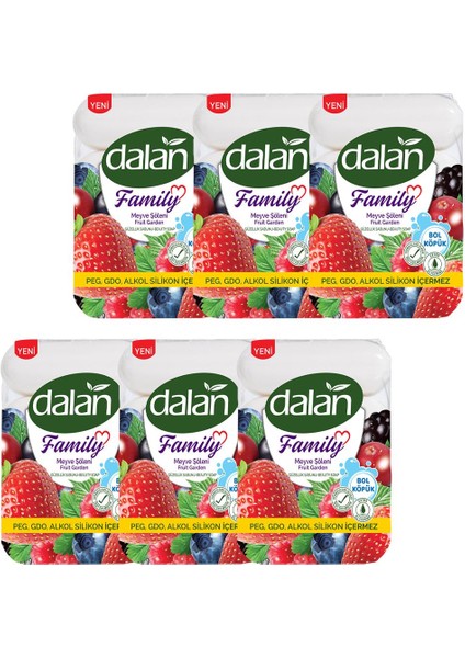 Famıly Sabun Meyve Şöleni 6'lı Paket 75X4 gr