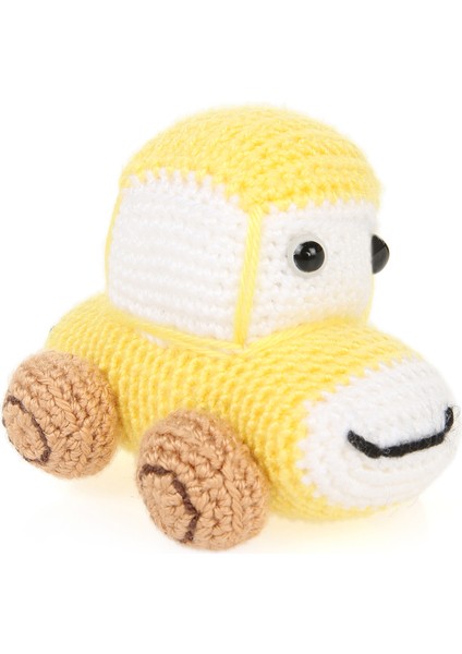 Amigurumi Organik Elişi Mini Oyuncak Araba