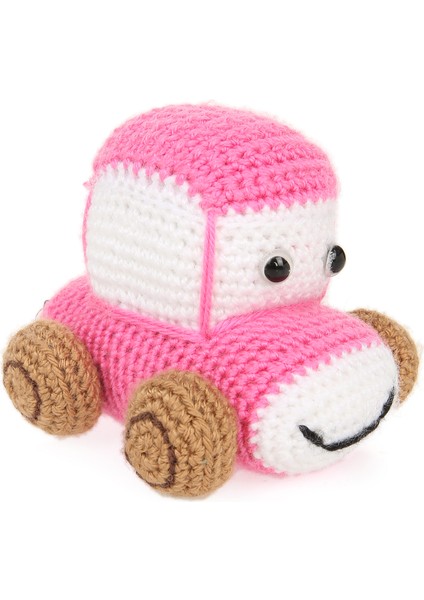 Amigurumi Organik Elişi Mini Oyuncak Araba