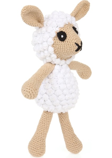 Amigurumi Organik Elişi Sevimli Minik Kuzu Oyuncak