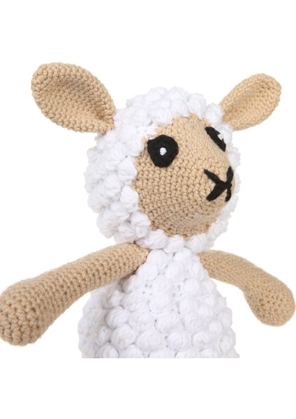 Amigurumi Organik Elişi Sevimli Minik Kuzu Oyuncak