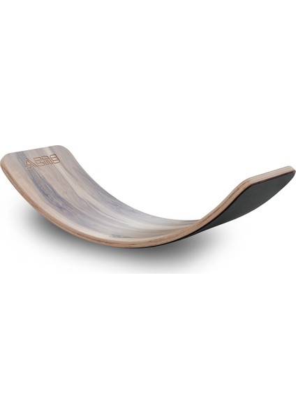Wavy Board Amerikan Ceviz Laminant Yüzey Gri Renk Keçeli Denge Tahtası