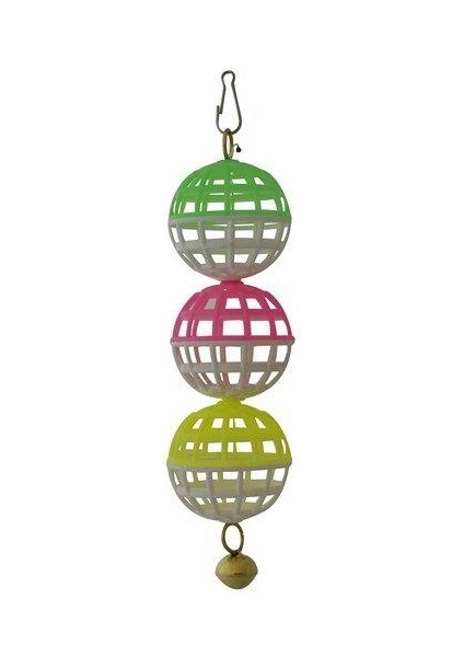 Üçlü Top Kuş Oyuncağı 15 cm