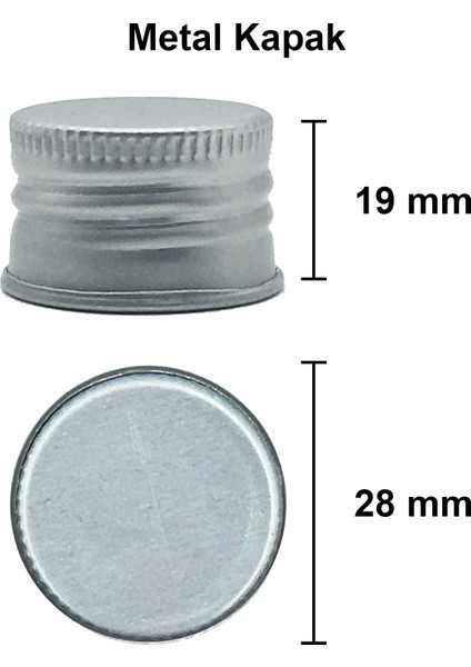 200 cc Cold Brew Şeffaf 200 ml Sızdırmaz Gümüş Plastik Kapaklı Yassı Cam Şişe (Soğuk Kahve) 6 Adet modelleri
