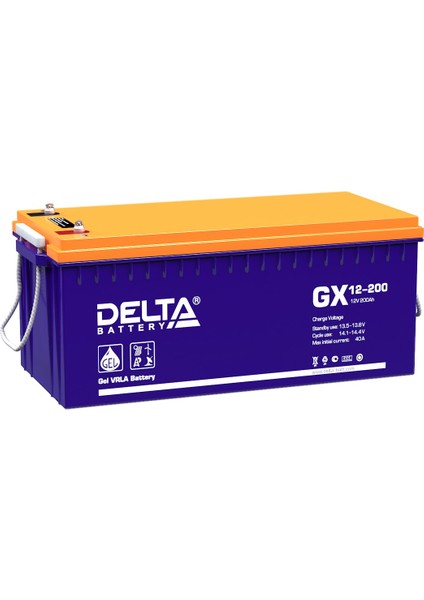 Energon/Delta Battery, GX 12200: Jel VRLA Akü