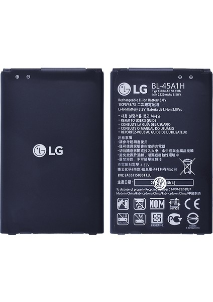 Master Cep Lg BL-45A1H Lg K10 Pil Batarya