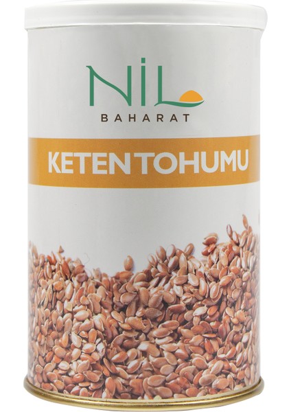 Keten Tohumu Tane 200 gr (Teneke Kutu)