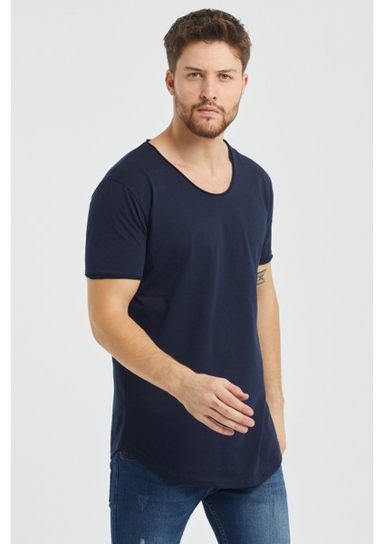Lacivert Pis Yaka Salaş T-Shirt- TCPSR13S fiyatları
