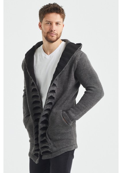 Füme Desenli Panço Triko Hırka- HRK2020R01S modelleri