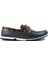 Y-03 Hakiki Deri Lacivert Kahve Timberland Erkek Ayakkabı 1