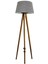 Round Leg Tripod Lambader Abajur Avize Aydınlatma Ahşap Naturel Ağaç Country Dekor Lamba Aplik Masif Doğal 1
