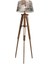 Piega Tripod Lambader Abajur Avize Aydınlatma Ahşap Naturel Ağaç Country Dekor Lamba Aplik Masif Doğal 1