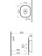 Outline 5994B450-0016 Kare Lavabo, 48 Cm, Mat Vizon 2