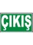 Fosforlu Çıkış Levhası - Fotolümenli 1