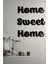 Duvar Dekoru Home Sweet Home Temalı Lazer Kesim Mdf Tablo Seti 3 Parça 2
