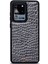 Samsung S20 Ultra Bubble Croco Dokulu Deri Kılıf Gri 1