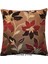 Pıllows Store Çiçek Desenli Kahverengi Kırlent Kılıfı 45CM*45CM 2