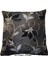 Pıllows Store Çiçek Desenli Siyah Kırlent Kılıfı 45CM*45CM 1